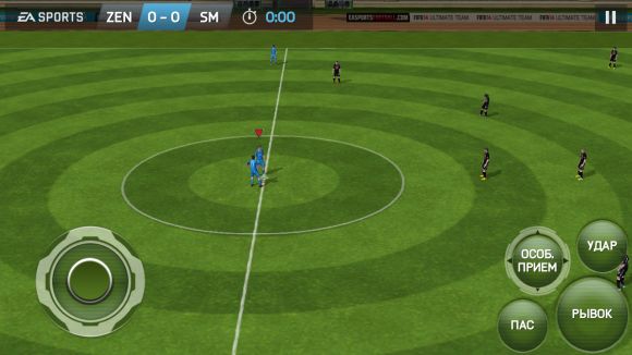 Обзор игры FIFA 14 для Android