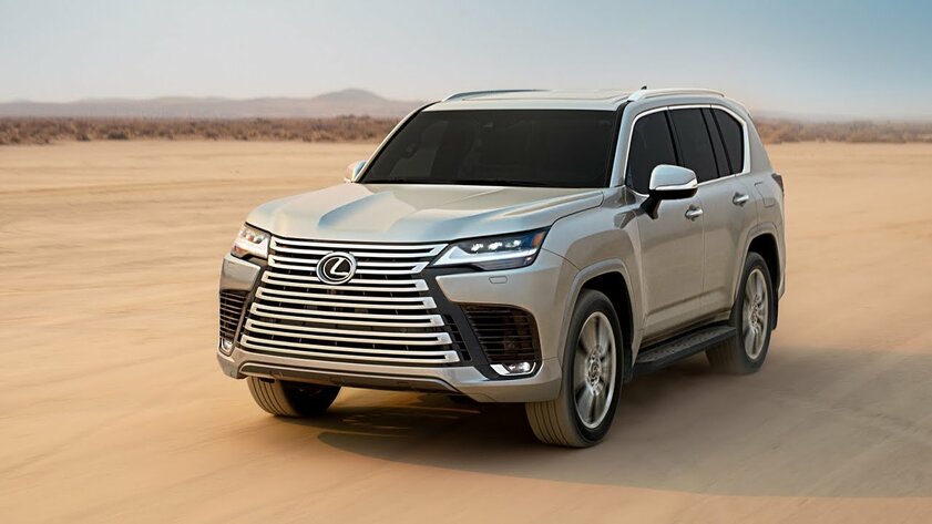 Представлен новый Lexus LX: битурбомоторы V6 и VIP-версия с раздельными креслами и дисплеем в подлокотнике