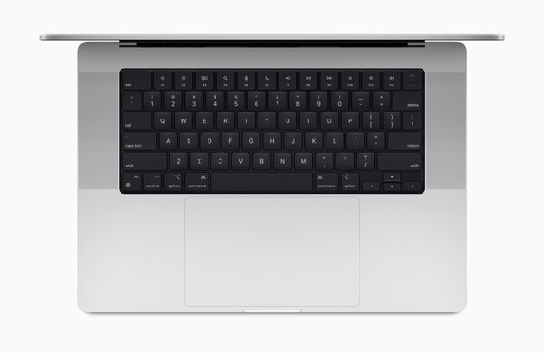 Представлены новые MacBook Pro: странный дизайн с чёлкой, mini-LED и 120 Гц