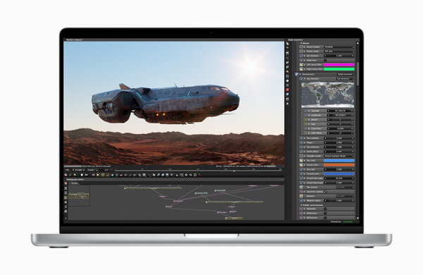 Представлены новые MacBook Pro: странный дизайн с чёлкой, mini-LED и 120 Гц