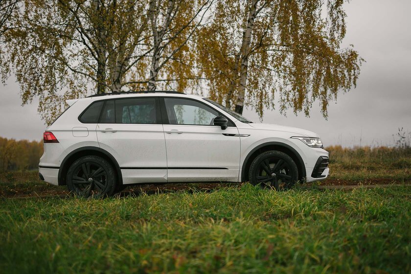 Малый повзрослел. Тест-драйв заряженного Volkswagen Tiguan R-Line (2021) — В путь. 4