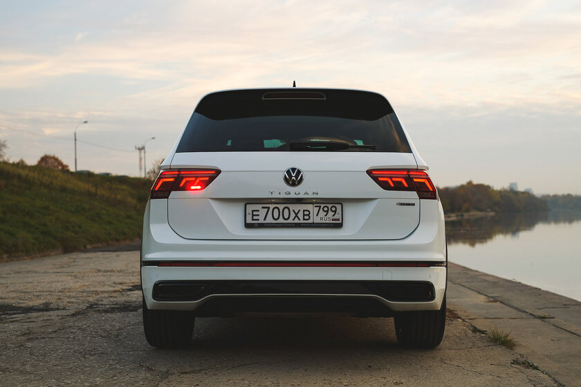 Малый повзрослел. Тест-драйв заряженного Volkswagen Tiguan R-Line (2021) — Отзыв. 3