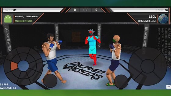 Drunken Wrestlers 2 3112.0. Скриншот 3