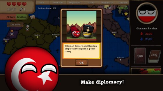 Countryball: Europe 1890 2.92. Скриншот 7
