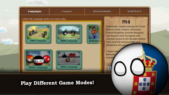 Countryball: Europe 1890 2.92. Скриншот 8