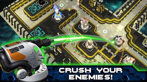 Sci-Fi Tower Defense Module TD 2.13. Скриншот 3