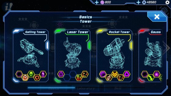Sci-Fi Tower Defense Module TD 2.13. Скриншот 12