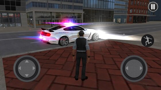Mustang Police Car Driving 2021 1.0. Скриншот 2