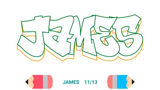 Draw Graffiti Creator 2.8. Скриншот 4