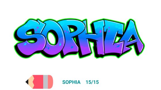 Draw Graffiti Creator 2.8. Скриншот 15