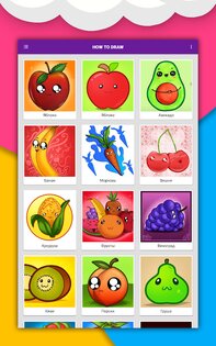 Как рисовать милую еду, напитки пошагово, уроки 5.7. Скриншот 16