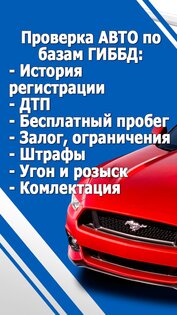 База ГИБДД – проверка авто 3.9.77. Скриншот 1