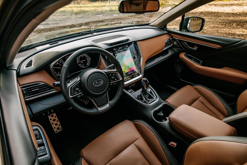 Эта машина различает водителей! Тест-драйв Subaru Outback 6-го поколения — Первое знакомство. 1