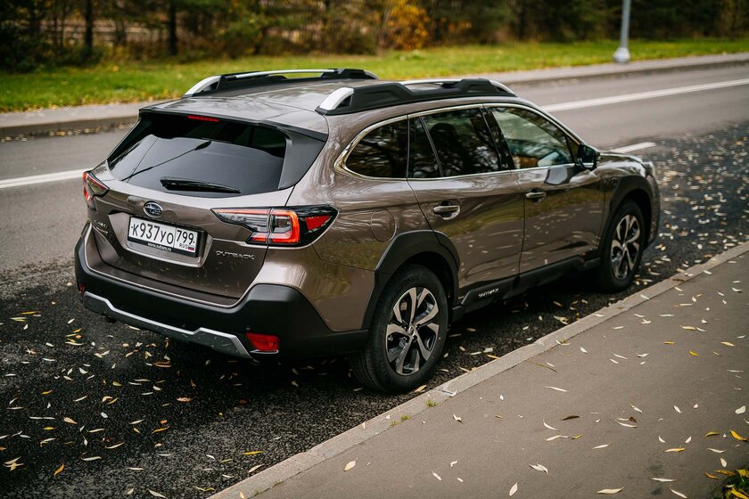 Эта машина различает водителей! Тест-драйв Subaru Outback 6-го поколения — Отзыв. 8