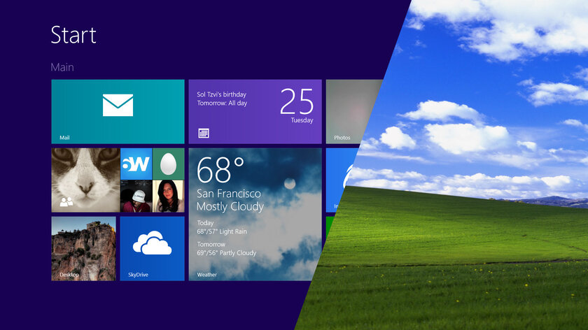 Полноэкранный Пуск из Windows 8 тестировался ещё в Windows 2000. Как он выглядел