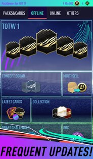 Pack Opener for FUT 21 5.35. Скриншот 24