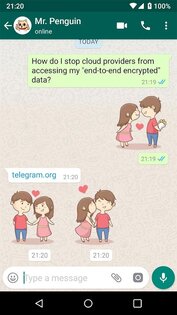 Новые стикеры для WhatsApp 3.1.9. Скриншот 6