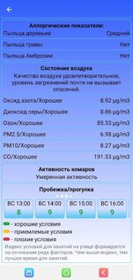 Прогноз погоды 1.0.55. Скриншот 3