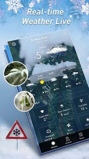 Местный Погодный Виджет 1.8.0. Скриншот 1