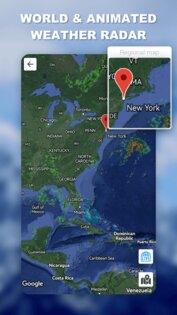 Прогноз погоды – погода в прямом эфире и виджет 1.6.0. Скриншот 3