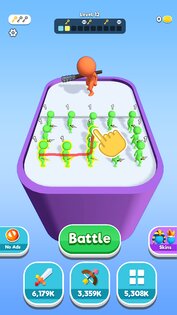 Merge Battle 3D: Dragon Fight 336.0. Скриншот 1