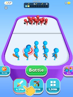 Merge Battle 3D: Dragon Fight 336.0. Скриншот 10