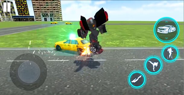 Robot Car Transformation 3D 1.1.45. Скриншот 3