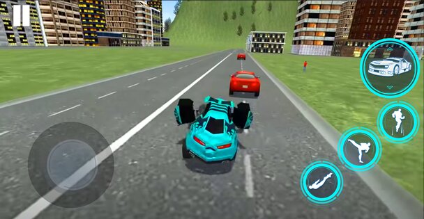 Robot Car Transformation 3D 1.1.45. Скриншот 8