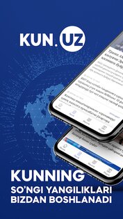 Kun.uz – новости Узбекистана 4.0.0. Скриншот 1
