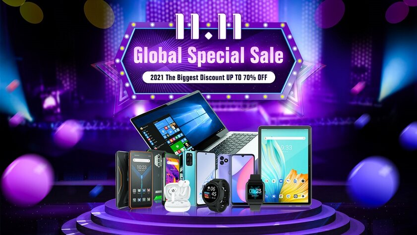 Blackview на AliExpress 11.11: приятные цены на смартфоны, ноутбуки, планшеты и умные часы