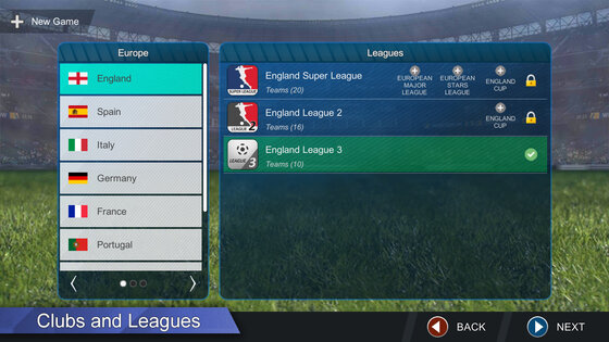 Pro League Soccer 1.0.44. Скриншот 5