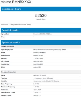 На что способен производитель смартфонов в сегменте ноутбуков? Обзор Realme Book — Железо и производительность. 4