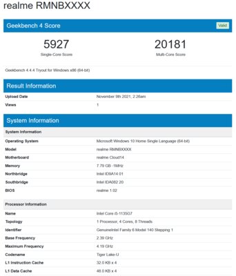 На что способен производитель смартфонов в сегменте ноутбуков? Обзор Realme Book — Железо и производительность. 13