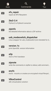 Sysadmin — справочник команд для Linux 1.0.0. Скриншот 3