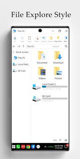Computer Launcher w10 1.1.3. Скриншот 4