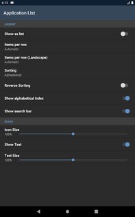 Lynx Launcher 1.4.3-0525. Скриншот 3