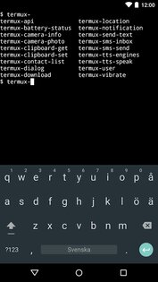 Termux: API 0.50.1. Скриншот 1