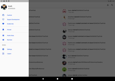 FastHub для GitHub 4.7.3. Скриншот 3
