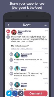 devRant 1.17.0.4. Скриншот 2