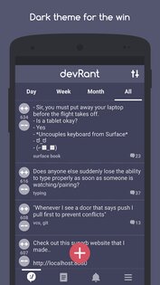 devRant 1.17.0.4. Скриншот 4
