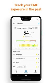 EMF Detector — ElectroSmart 1.28. Скриншот 3
