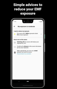 EMF Detector — ElectroSmart 1.28. Скриншот 5