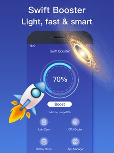 Swift Booster 1.29. Скриншот 1