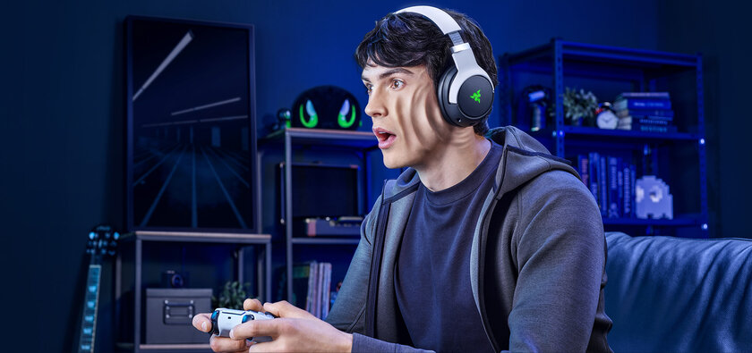 Razer выпустила наушники с вибрацией, RGB и мобильным приложением: для ПК и PS4/5