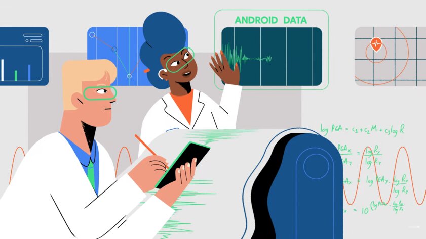 Сейсмометр в кармане, или как Google обнаруживает землетрясения через Android-смартфоны — Алгоритм разрабатывался самостоятельно, с применением физических законов, а не ИИ. 2