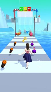 Girl Runner 3D 2.0.10. Скриншот 7