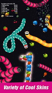 Worm.io: Slither Zone 1.0.13. Скриншот 17