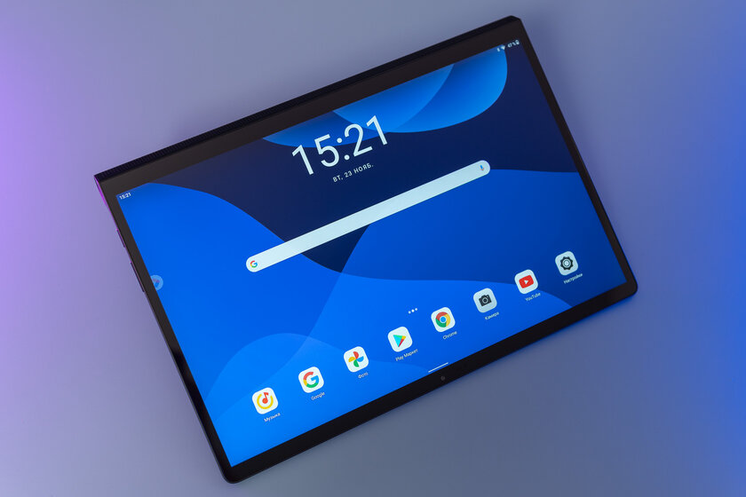 Планшет со встроенной ручкой-подставкой — гениально. Обзор Lenovo Yoga Tab 13 — Внешний вид и эргономика. 5