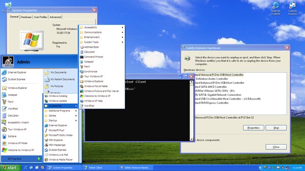 Windows от Франкенштейна. Вышел мод для подмены дизайна Windows 10 на XP