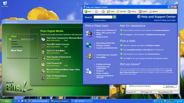 Windows от Франкенштейна. Вышел мод для подмены дизайна Windows 10 на XP